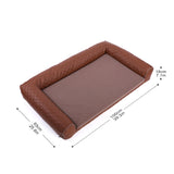 Factory Large Luxuriey Cooling Orthopedic Memory Foam Beds With Pillow