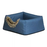 Custom Indoor Plush Covered Cat Bed House Foldable