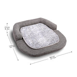 Large Size Cozy Orthopedic Cushion Mattress Pet Dog Bed
