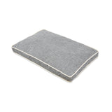 Custom High Quality Linen Washable Orthopedic Memory Foam Rectangle Pet Bed  Mat