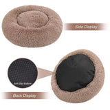 Detachable fluffy folding portable donut Bed
