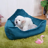 Foldable Deluxe Medium Size Cat Cave Dog Nest Large Rectangle Pet Hexagon Beds