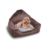 Foldable Deluxe Medium Size Cat Cave Dog Nest Large Rectangle Pet Hexagon Beds