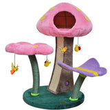 High Quality Furniture Mushroom Flower Cat Tree Tower