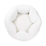 Luxury Soft Pp Cotton Plush Surrounded Pet Bed