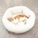 Luxury Soft Pp Cotton Plush Surrounded Pet Bed