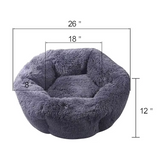 Luxury Soft Plush Surrounded Warm Pet Bed