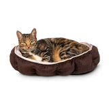 High Quality Corduroy Oval Pet House Bed
