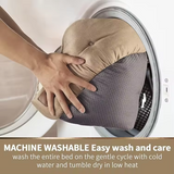 Warm Velvet Design Round Washable Pet Bed