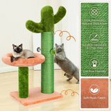 Plush Timber Cactus Climbing Frame Cat Scratching Tree