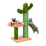 Plush Timber Cactus Climbing Frame Cat Scratching Tree