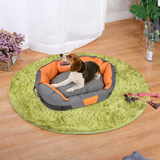 Breathable Oval Luxury Waterproof Ultra Soft Pet Sofa Bed