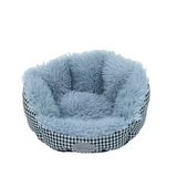 Luxury Comfortable Plush Washable Round Pet Bed