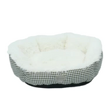 Luxury Comfortable Plush Washable Round Pet Bed