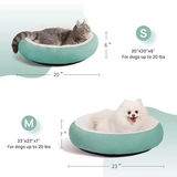 Flannel Soft Calming Donut Boucle Comfortable Pet Bed