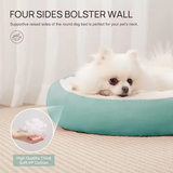 Flannel Soft Calming Donut Boucle Comfortable Pet Bed