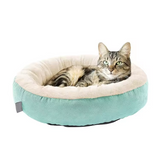Flannel Soft Calming Donut Boucle Comfortable Pet Bed