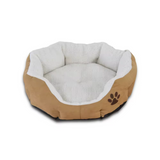 Luxury Comfortable Small Size Calming Cozy Polyfiber Removable Cushion Pet Bed