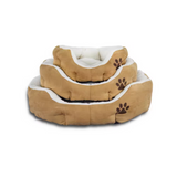 Luxury Comfortable Small Size Calming Cozy Polyfiber Removable Cushion Pet Bed
