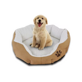 Luxury Comfortable Small Size Calming Cozy Polyfiber Removable Cushion Pet Bed