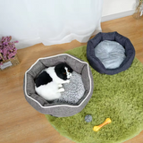 Luxury Washable Shape Relaxing Warm Cozy Portable Bed for Pet