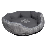 Paw Oval Snuggle Couch Comfortable Pet Bed