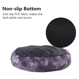 Donut Sustainable Plush Warmth Luxury Bed For Pet