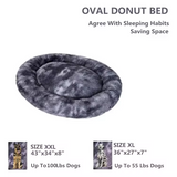 Donut Sustainable Plush Warmth Luxury Bed For Pet