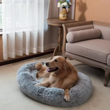 Eco Friendly Washable Luxury Oval Donut Pet Bed
