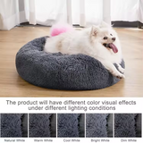 New Arrival Design Donut Pet Bed Detachable Washable
