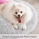 Custom Top Selling Soft Plush Pet Donut Dog Bed