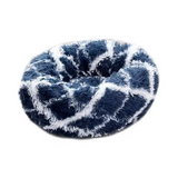 Custom Luxury Plush Soft Comfortable Calming Donut Dog Bed