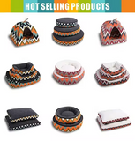 OEM Wholesale Pet Mattress Bed With Removable Cozy Cat Round Plush Donuts Pet Bed
