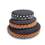 OEM Wholesale Pet Mattress Bed With Removable Cozy Cat Round Plush Donuts Pet Bed