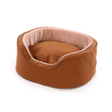 Outdoor Pet Cushion Seat Sofa Oval Bed With Waterproof Dog Travel Mat
