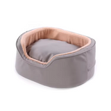 Outdoor Pet Cushion Seat Sofa Oval Bed With Waterproof Dog Travel Mat