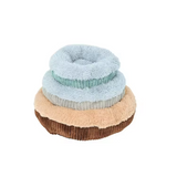 High Quality Plush Donut Bed Nest Washable Dog Sofa