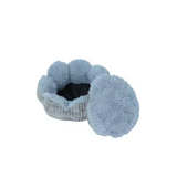 Eco Friendly Machine Washable Corduroy Plush Round Dog Bed