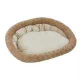 Handmade Luxury Nonslip Round Plush Surrounded Dog Bed