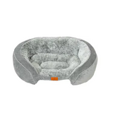 Manufacturer Comfortable Luxury Anti Stress Round Plush Dog Cat Bed