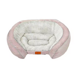 Manufacturer Comfortable Luxury Anti Stress Round Plush Dog Cat Bed