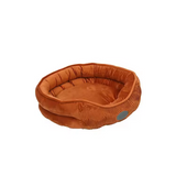 Custom Luxury Easy Clean Giant Velvet Round Detachable Bed For Dog