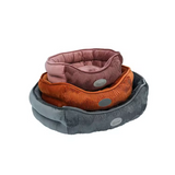 Custom Luxury Easy Clean Giant Velvet Round Detachable Bed For Dog