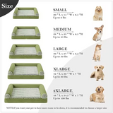 Sofa-style Plush Orthopedic Memory Foam Pet Bed With Removable Washable Cover