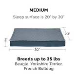 High Quality Washable Orthopedic Memory Foam Dog Sleeping Bed Flat Mattress