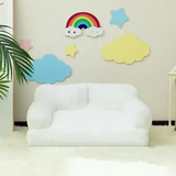 Custom High Quality White Plush New Arrival Dog Sofa Bed