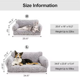 Custom High Quality Breathable Grey Plush Orthopedic Memory Foam Pet Bed