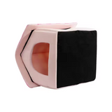 Customized Foldable Pink Dog Princess Fashion Warm Pet House