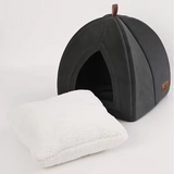 New Design Luxury Igloo Foldable Pet Cave Bed