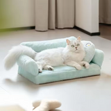 Plush Flat Rectangular Detachable Waterproof Dog Sofa Bed